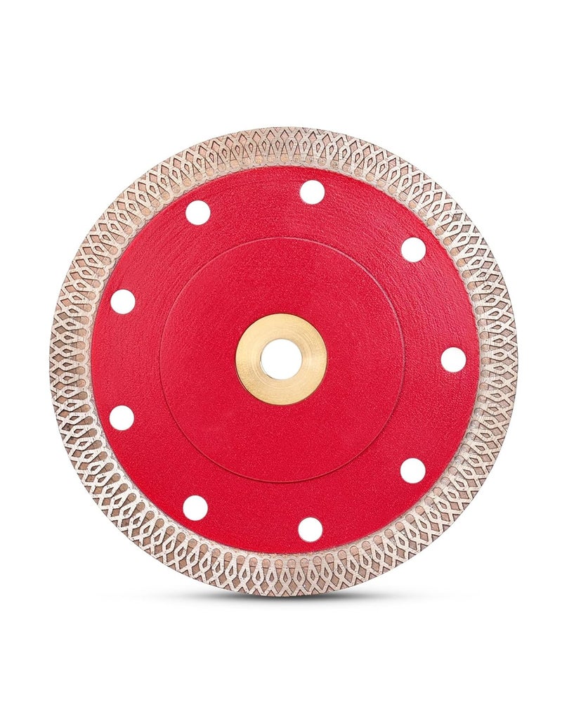 Casaverde 4.5" Super Thin Diamond Tile Blade with 3/8" Arbor,Cutting for Granite Marble Ceramic Porcelain Tiles - Image 2